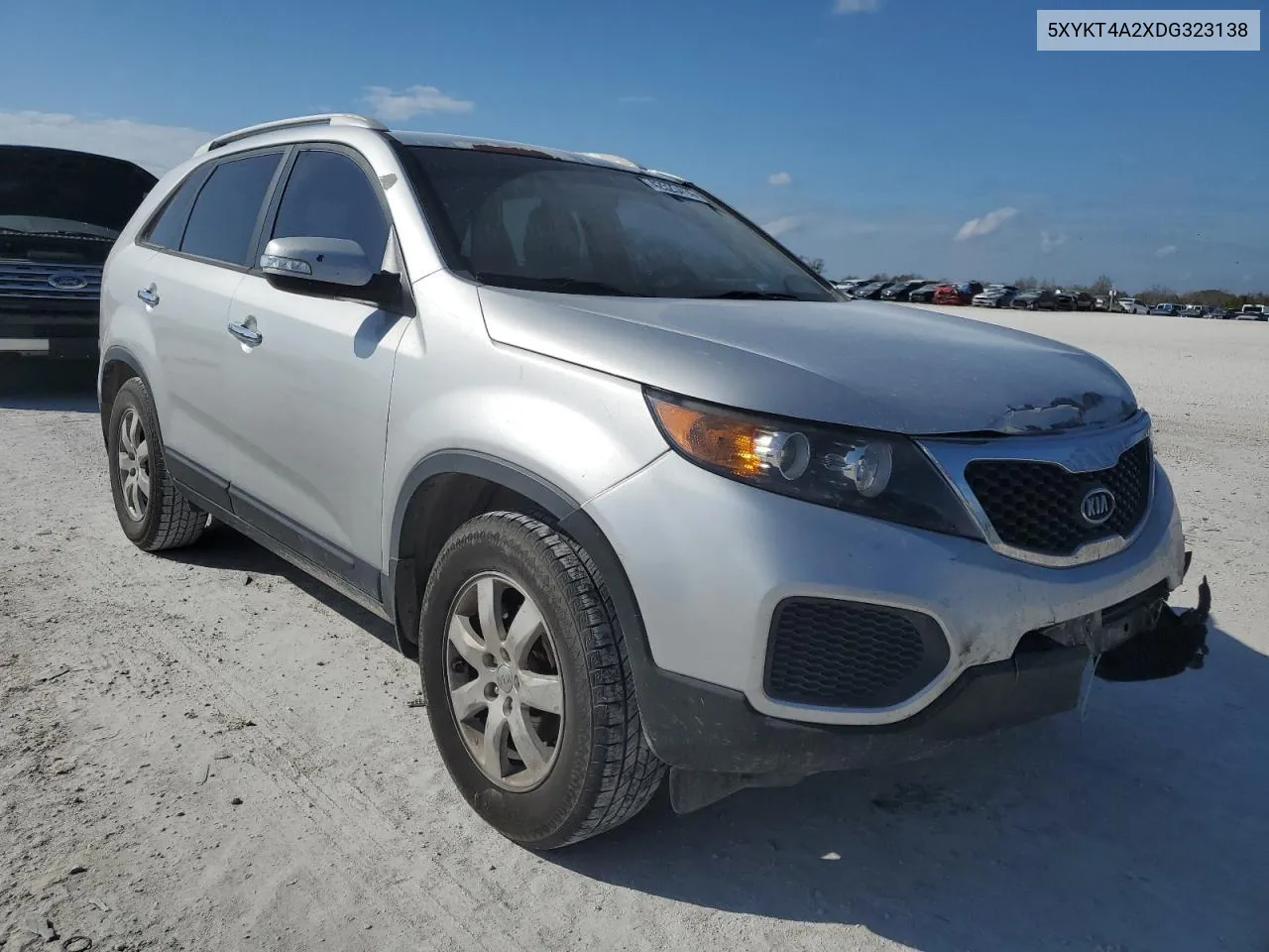 2013 Kia Sorento Lx VIN: 5XYKT4A2XDG323138 Lot: 42523414