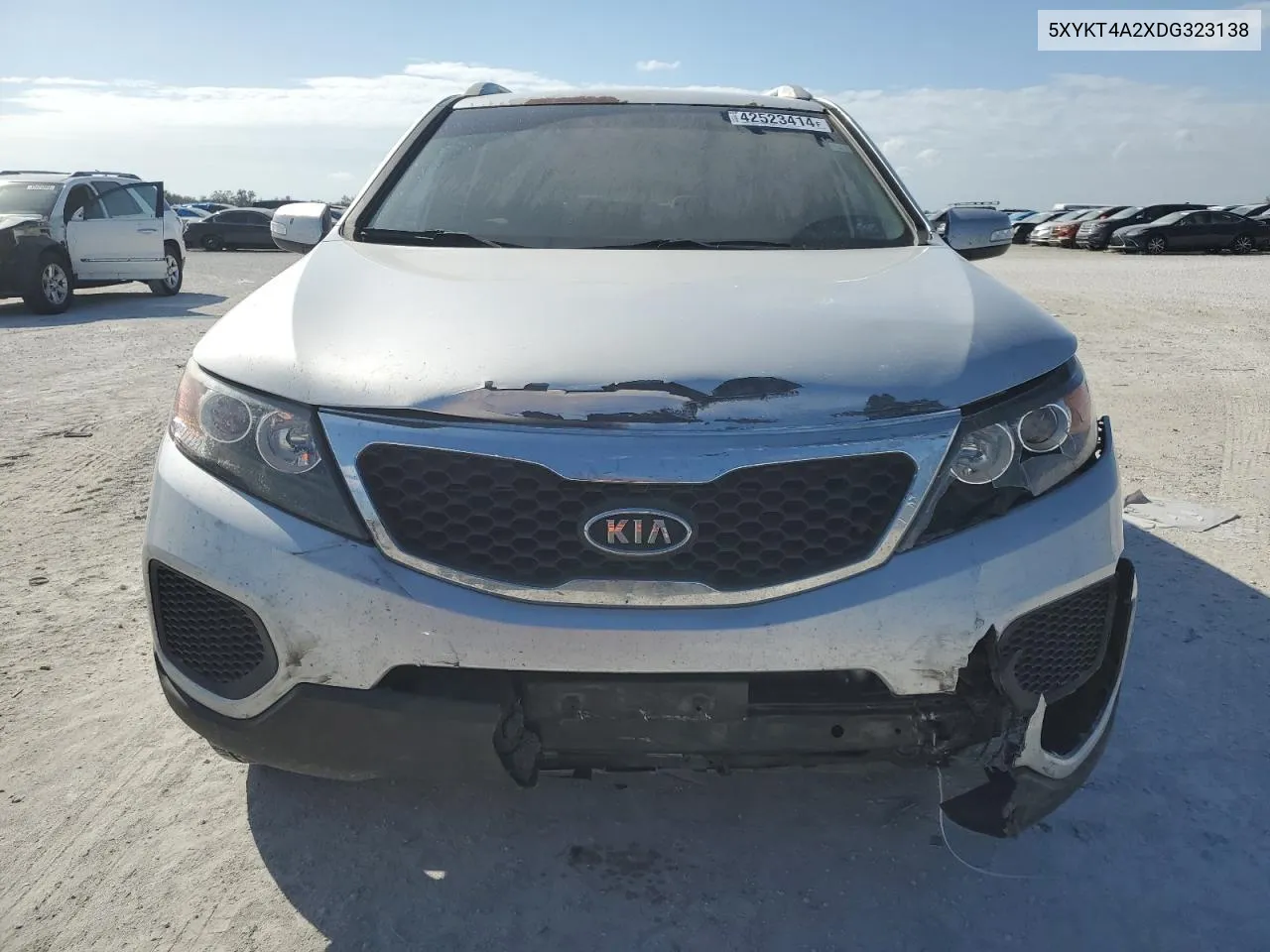 5XYKT4A2XDG323138 2013 Kia Sorento Lx