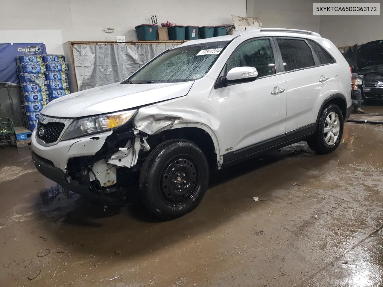 5XYKTCA65DG363172 2013 Kia Sorento Lx