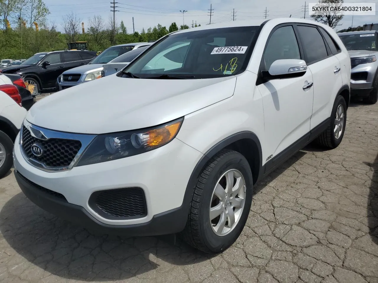 5XYKTCA64DG321804 2013 Kia Sorento Lx