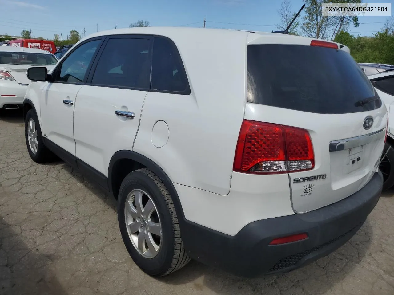 5XYKTCA64DG321804 2013 Kia Sorento Lx