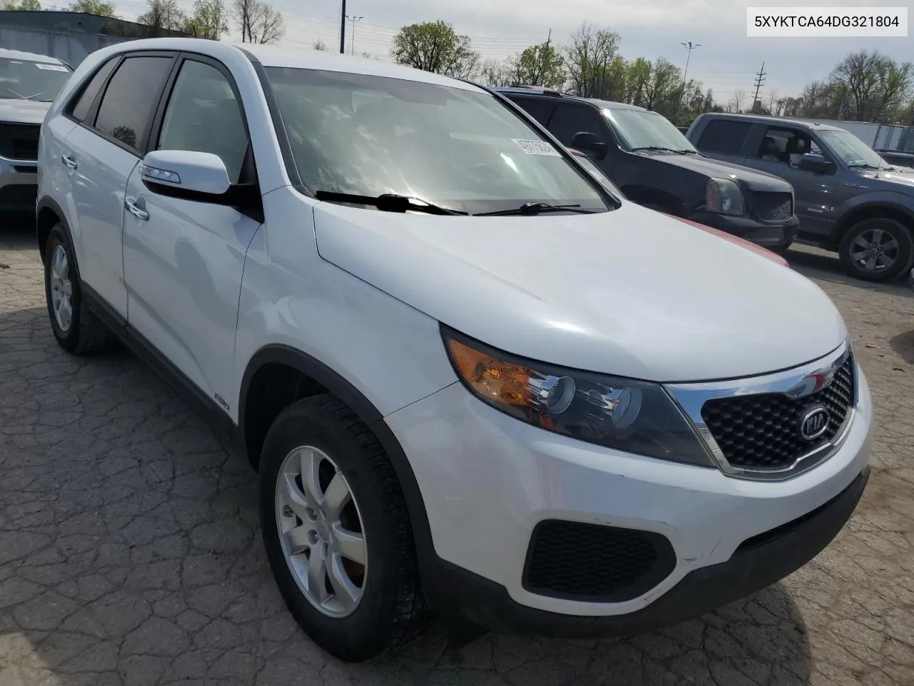 2013 Kia Sorento Lx VIN: 5XYKTCA64DG321804 Lot: 49775624