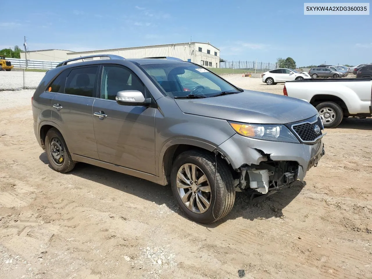 2013 Kia Sorento Sx VIN: 5XYKW4A2XDG360035 Lot: 50981244