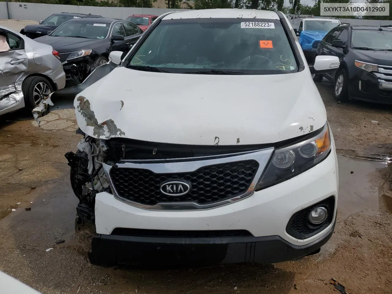 5XYKT3A10DG412900 2013 Kia Sorento Lx