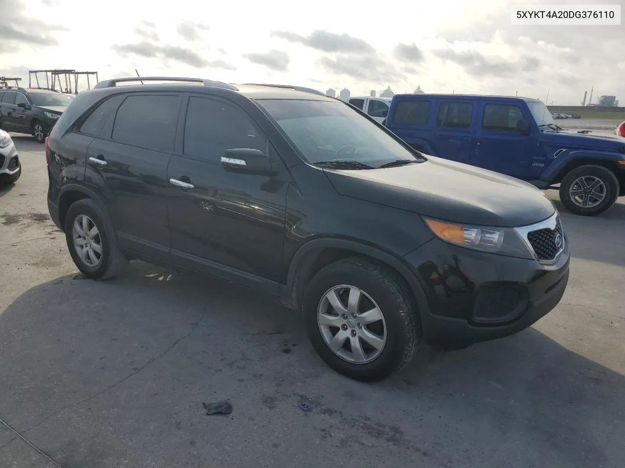 2013 Kia Sorento Lx VIN: 5XYKT4A20DG376110 Lot: 52388774