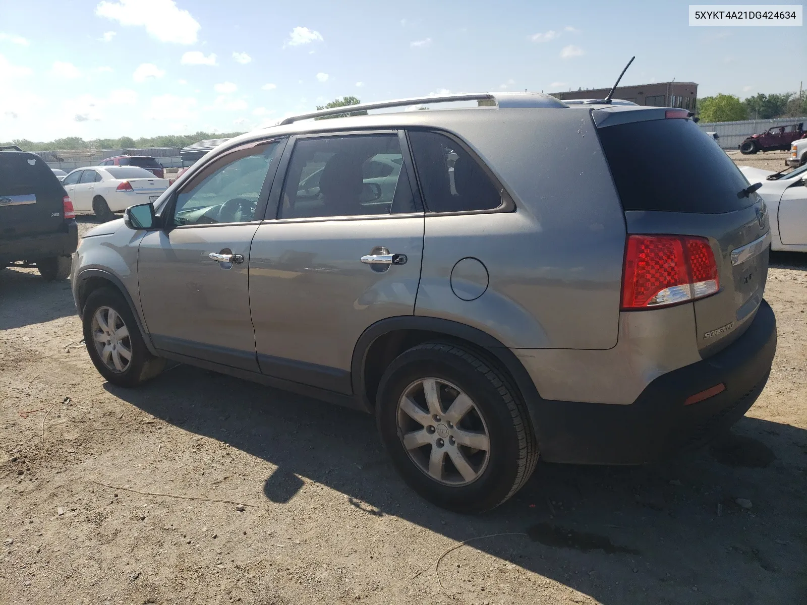 2013 Kia Sorento Lx VIN: 5XYKT4A21DG424634 Lot: 55206174