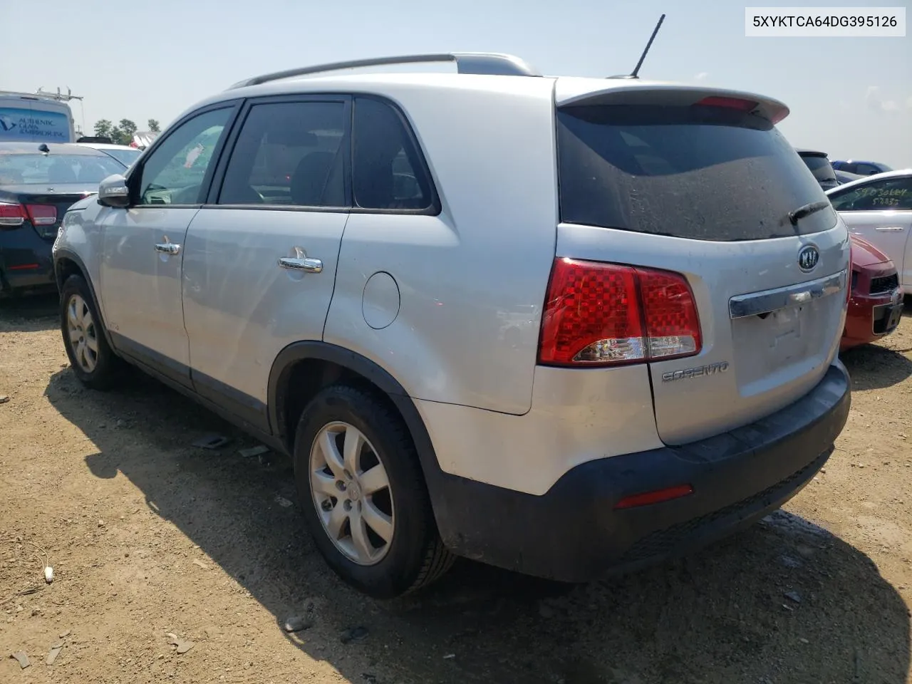 2013 Kia Sorento Lx VIN: 5XYKTCA64DG395126 Lot: 58871754