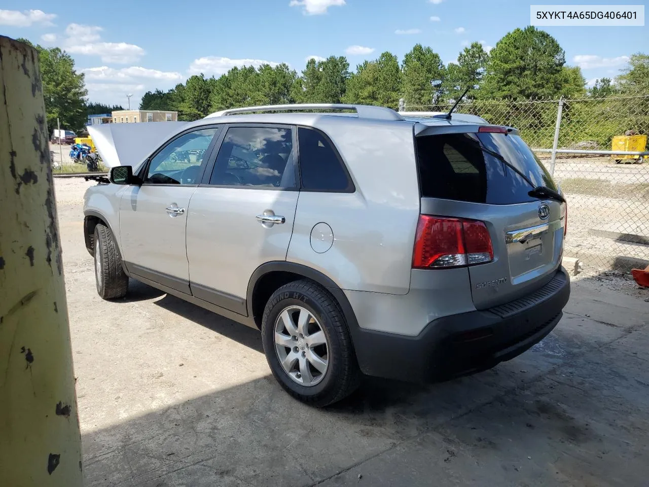 2013 Kia Sorento Lx VIN: 5XYKT4A65DG406401 Lot: 58925454