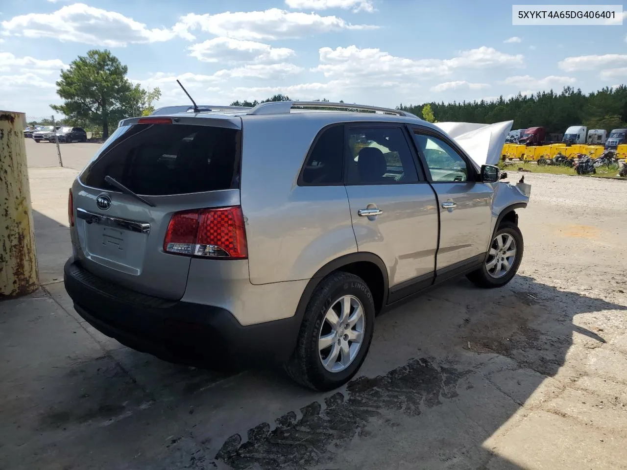 2013 Kia Sorento Lx VIN: 5XYKT4A65DG406401 Lot: 58925454