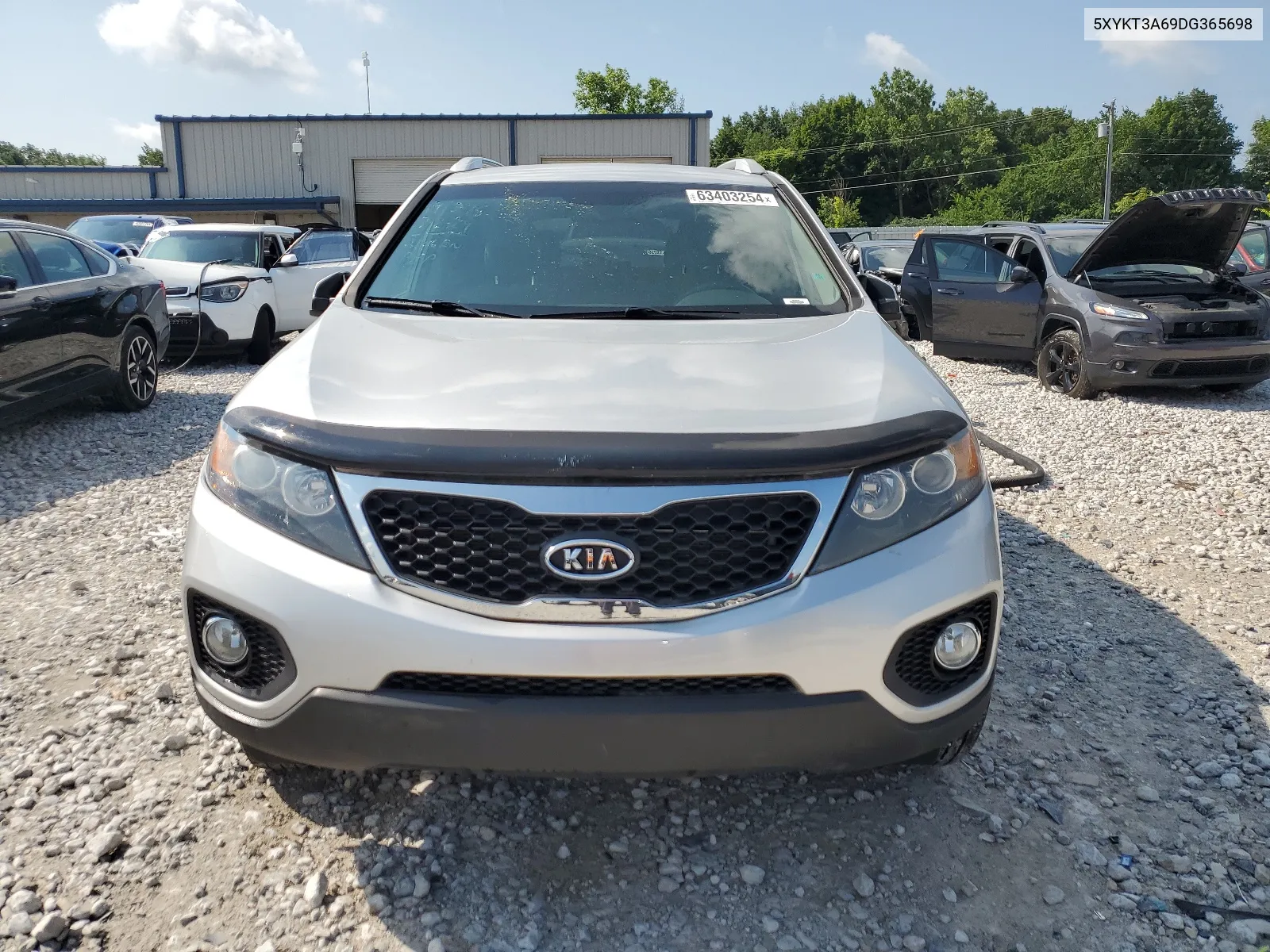 2013 Kia Sorento Lx VIN: 5XYKT3A69DG365698 Lot: 63403254