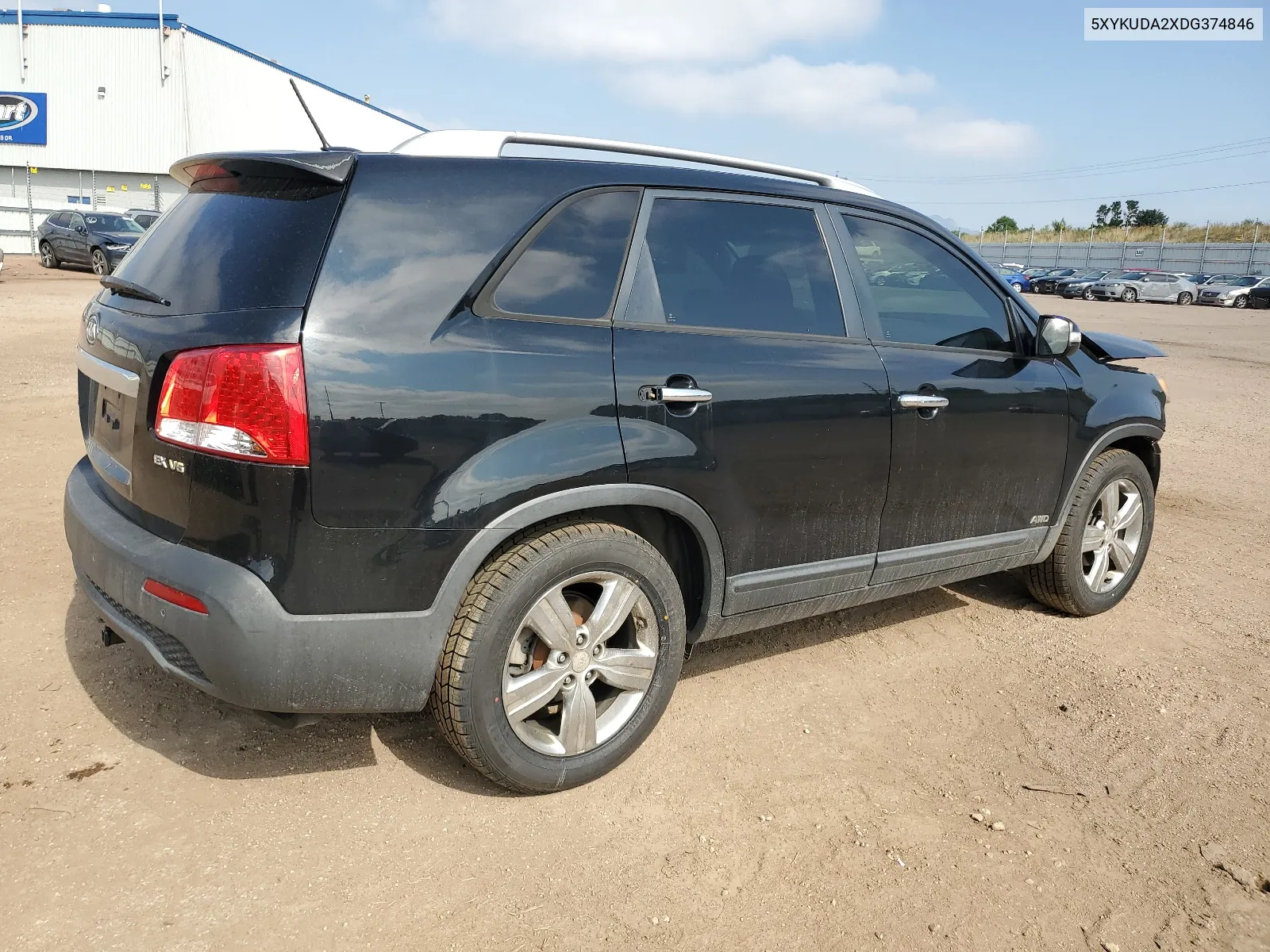 5XYKUDA2XDG374846 2013 Kia Sorento Ex