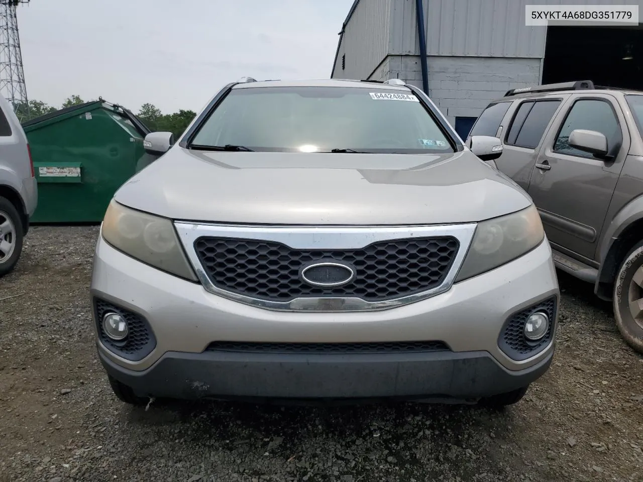 2013 Kia Sorento Lx VIN: 5XYKT4A68DG351779 Lot: 64424884