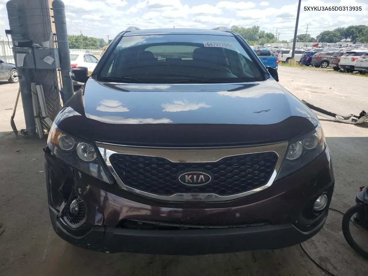 2013 Kia Sorento Ex VIN: 5XYKU3A65DG313935 Lot: 64797704