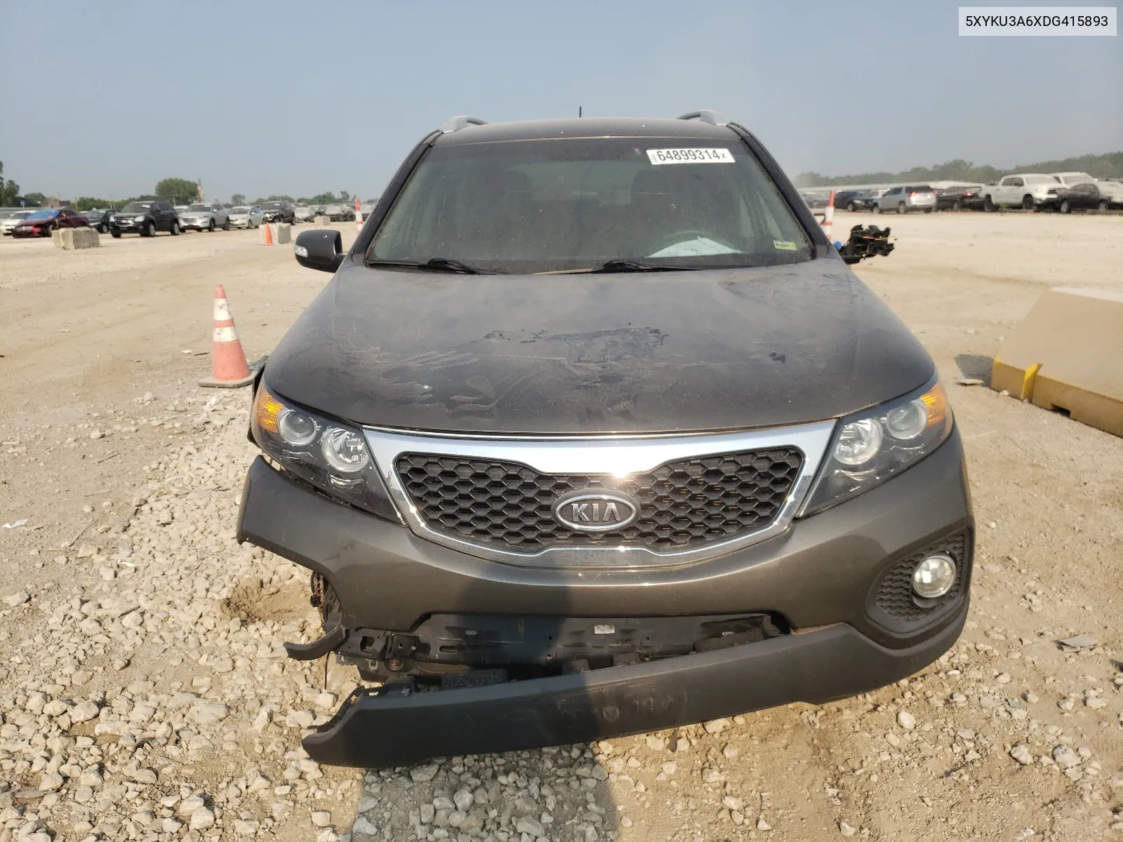 2013 Kia Sorento Ex VIN: 5XYKU3A6XDG415893 Lot: 64899314