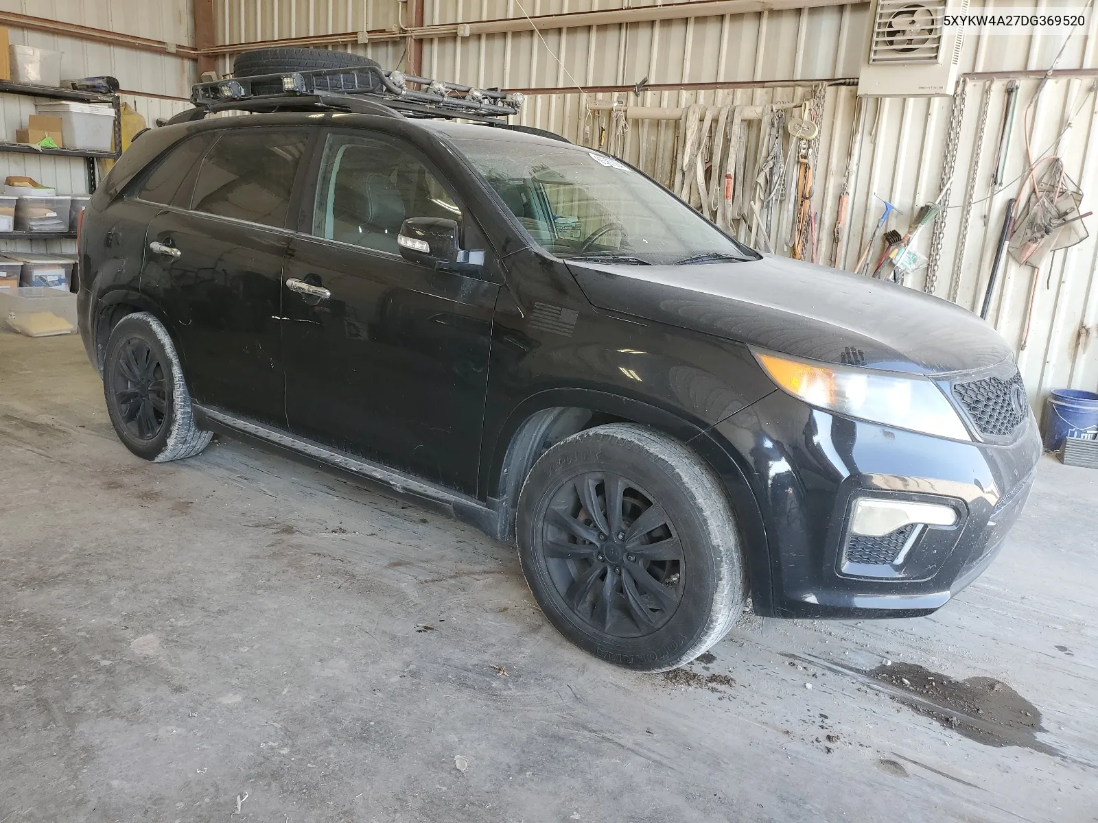 5XYKW4A27DG369520 2013 Kia Sorento Sx