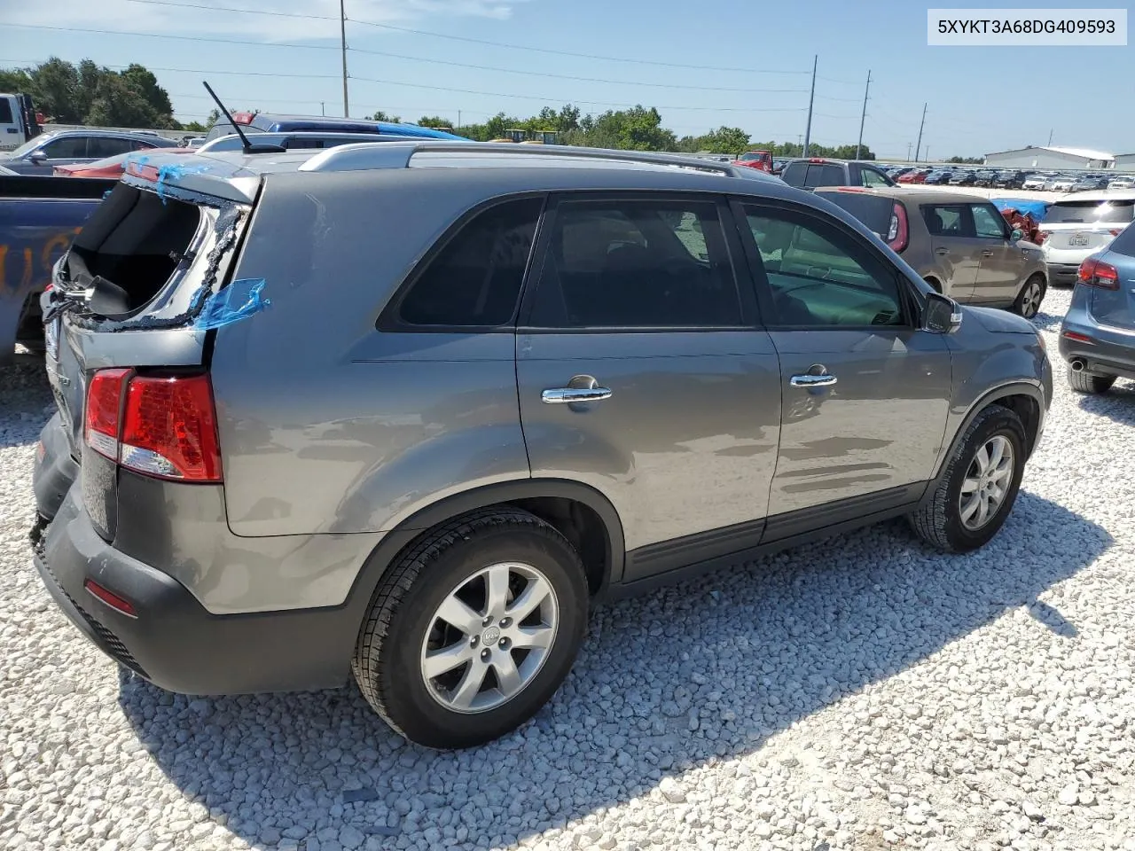 2013 Kia Sorento Lx VIN: 5XYKT3A68DG409593 Lot: 67368804