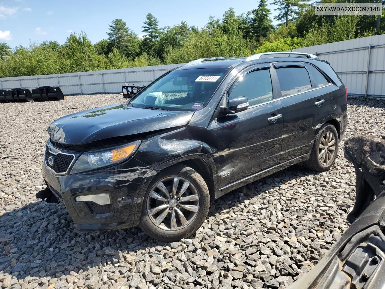 2013 Kia Sorento Sx VIN: 5XYKWDA2XDG397148 Lot: 67732414