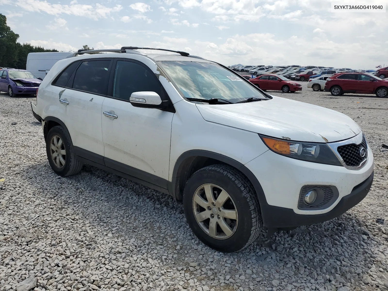 2013 Kia Sorento Lx VIN: 5XYKT3A66DG419040 Lot: 68049914