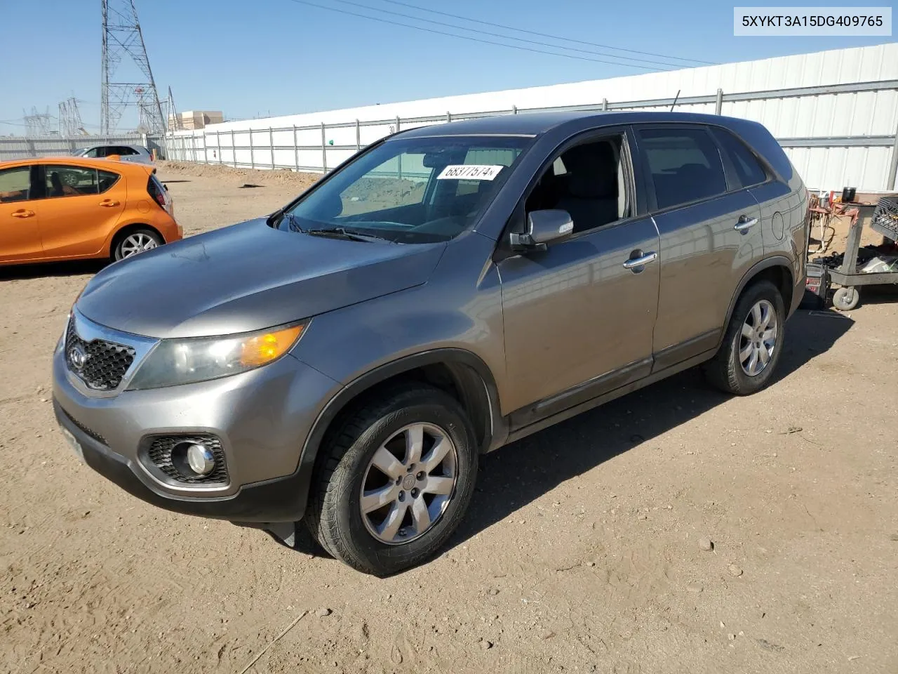 2013 Kia Sorento Lx VIN: 5XYKT3A15DG409765 Lot: 68377574