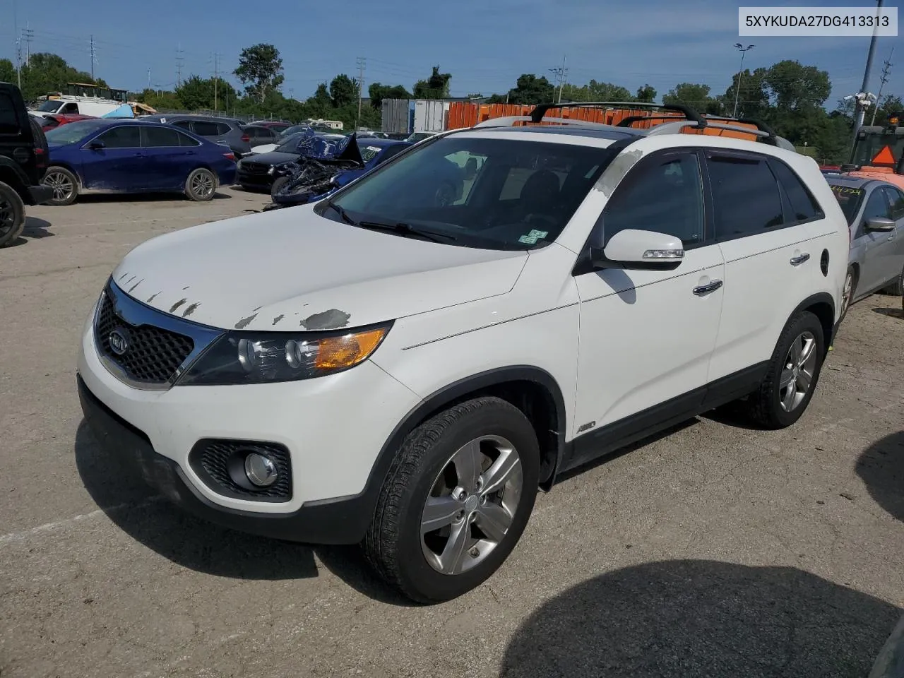 2013 Kia Sorento Ex VIN: 5XYKUDA27DG413313 Lot: 68616544