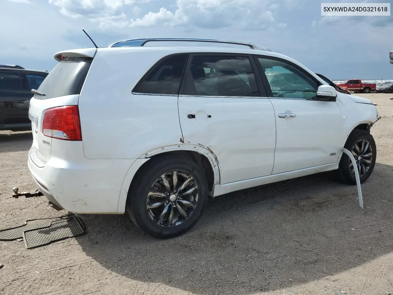 5XYKWDA24DG321618 2013 Kia Sorento Sx