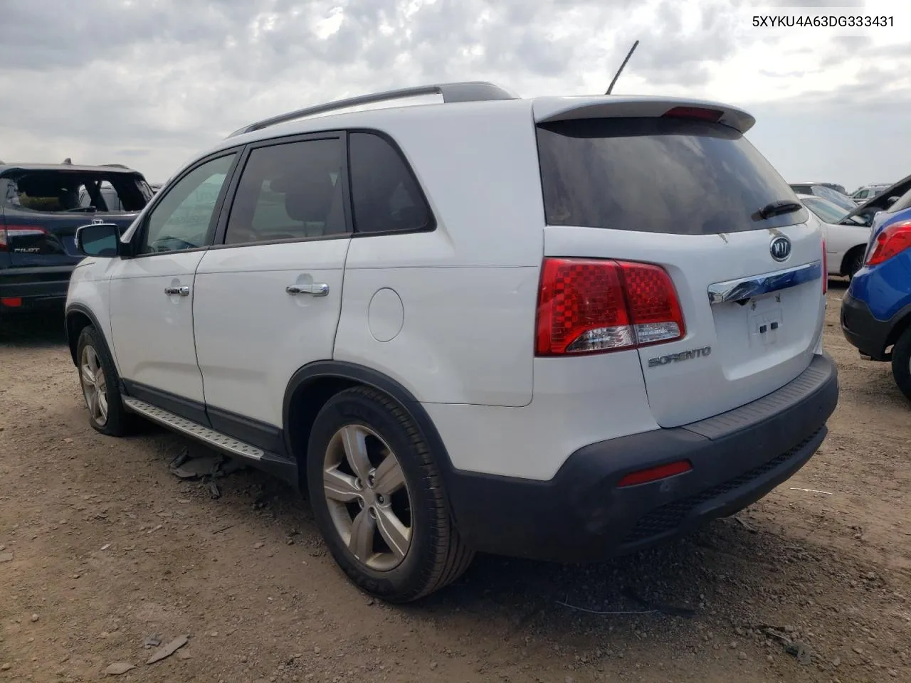 2013 Kia Sorento Ex VIN: 5XYKU4A63DG333431 Lot: 69262504