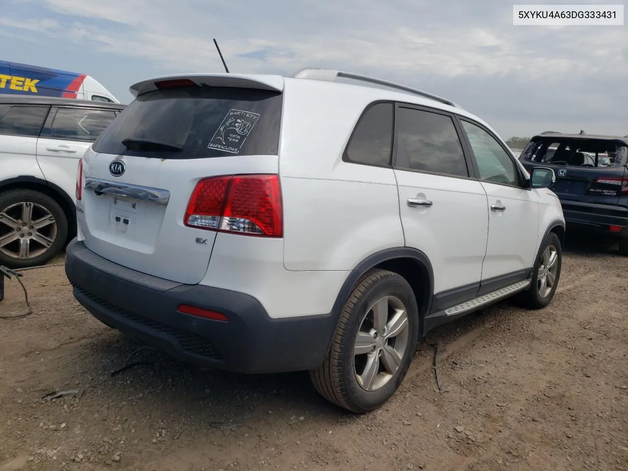 2013 Kia Sorento Ex VIN: 5XYKU4A63DG333431 Lot: 69262504