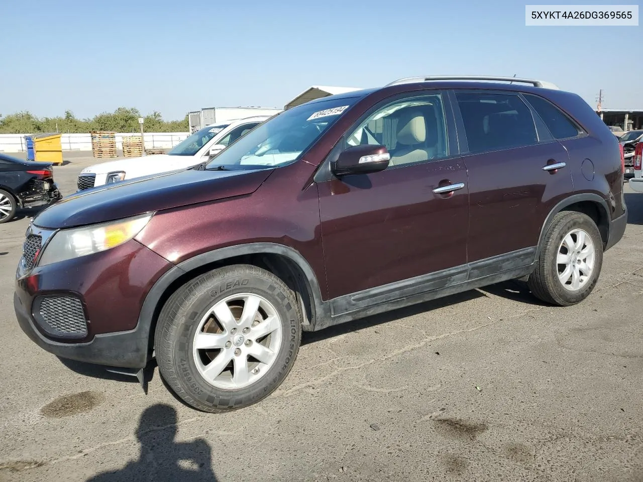 2013 Kia Sorento Lx VIN: 5XYKT4A26DG369565 Lot: 69425194