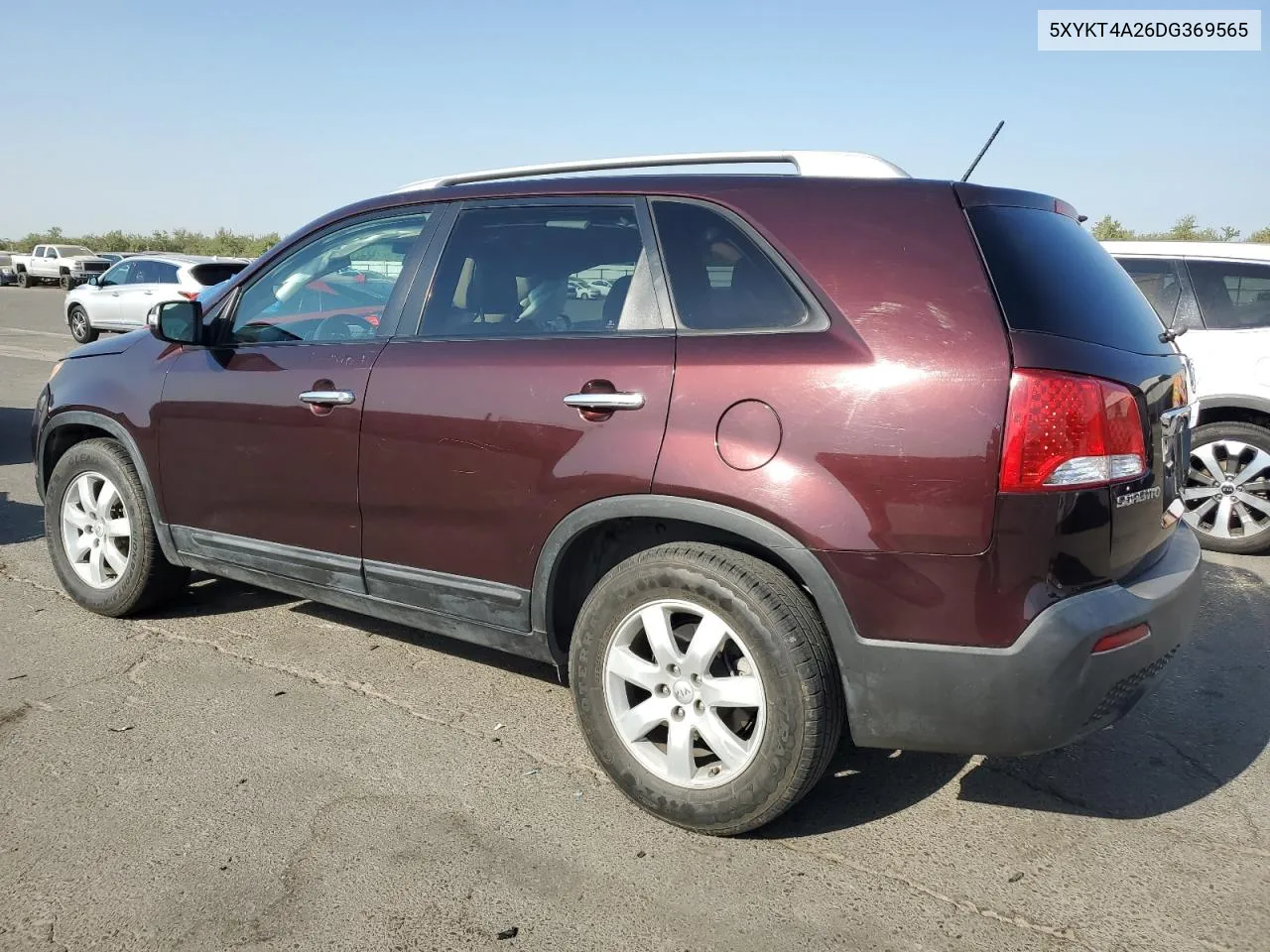 2013 Kia Sorento Lx VIN: 5XYKT4A26DG369565 Lot: 69425194