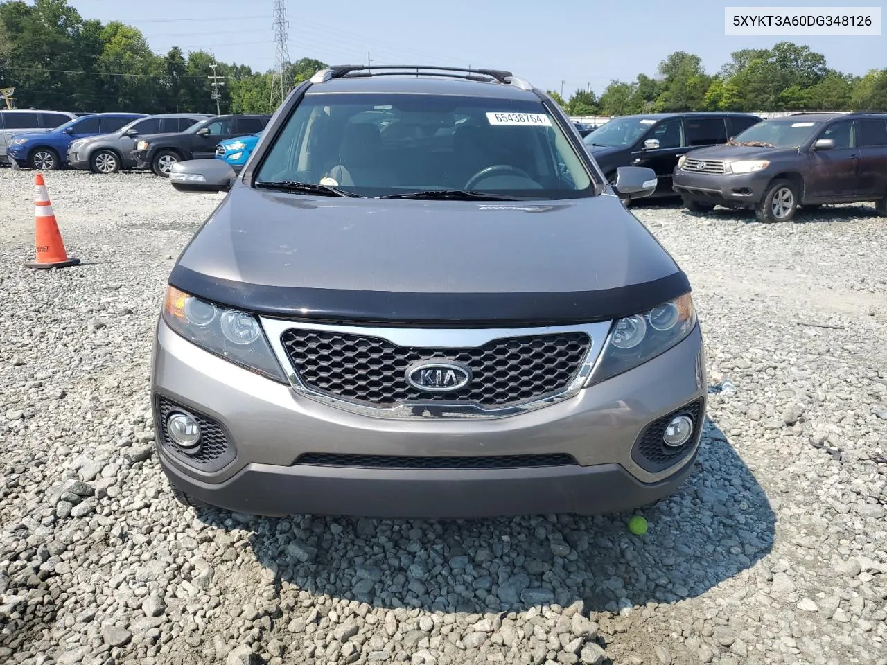 2013 Kia Sorento Lx VIN: 5XYKT3A60DG348126 Lot: 69647404