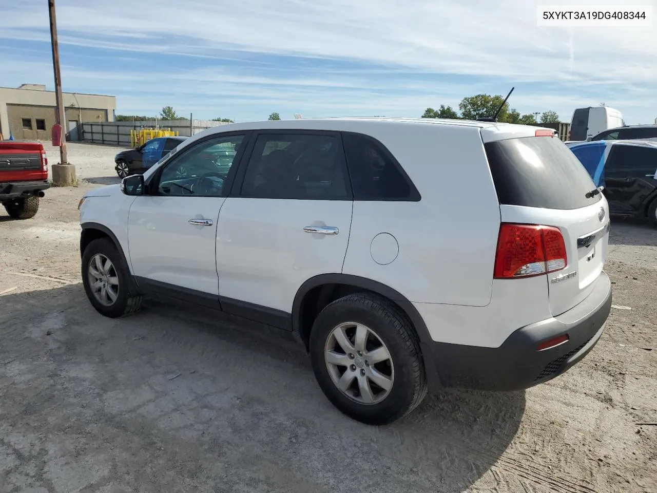 2013 Kia Sorento Lx VIN: 5XYKT3A19DG408344 Lot: 69859664