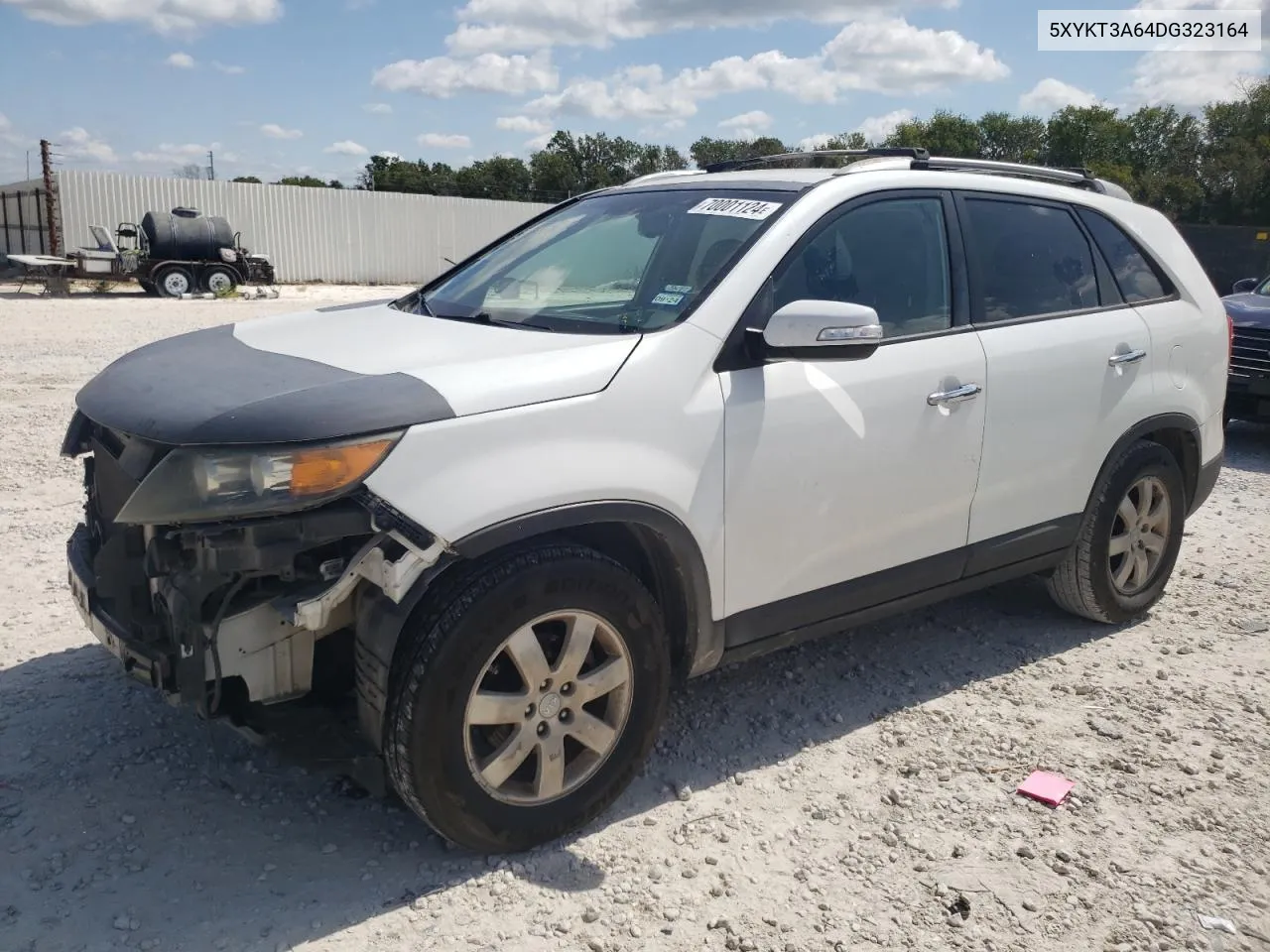 2013 Kia Sorento Lx VIN: 5XYKT3A64DG323164 Lot: 70001124