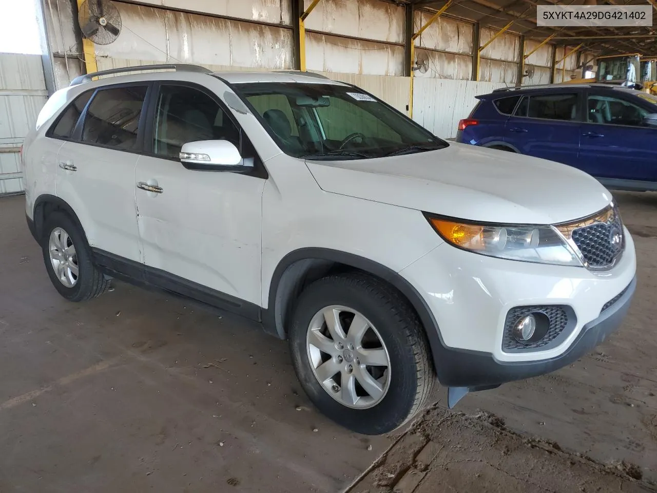 2013 Kia Sorento Lx VIN: 5XYKT4A29DG421402 Lot: 70036834