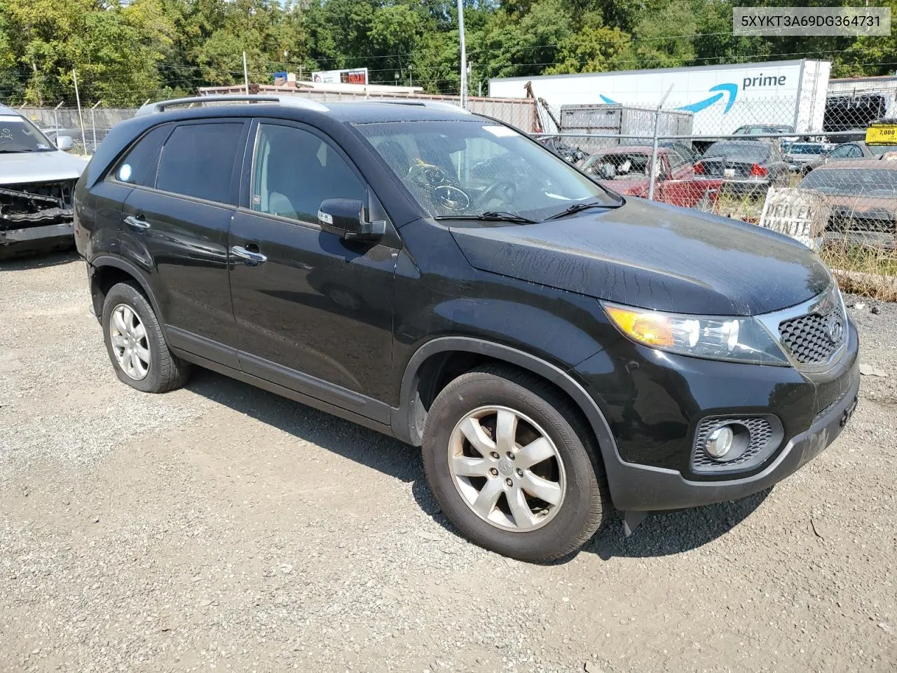 2013 Kia Sorento Lx VIN: 5XYKT3A69DG364731 Lot: 70332024