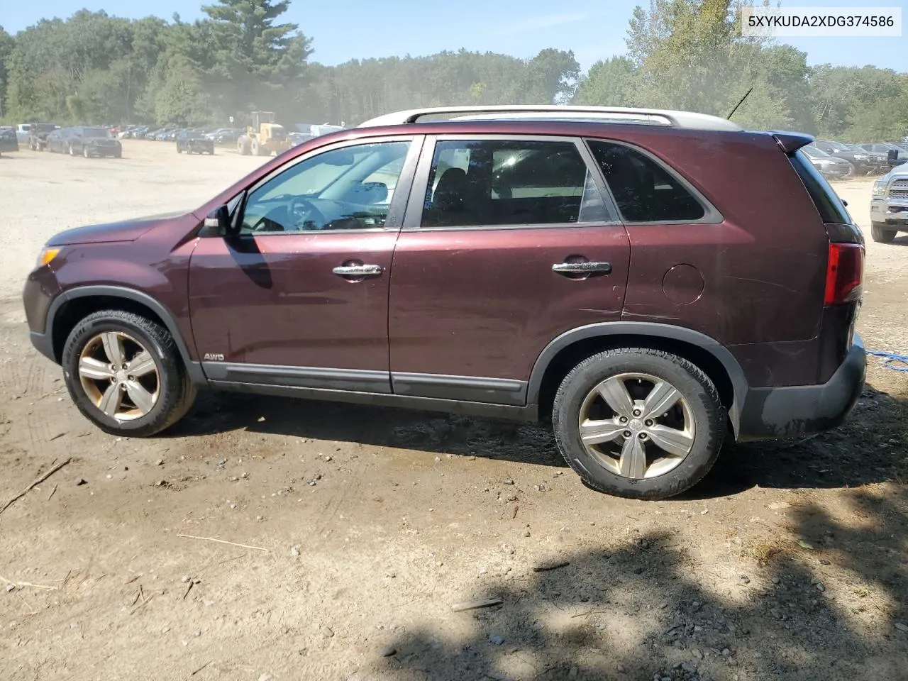 2013 Kia Sorento Ex VIN: 5XYKUDA2XDG374586 Lot: 71041164