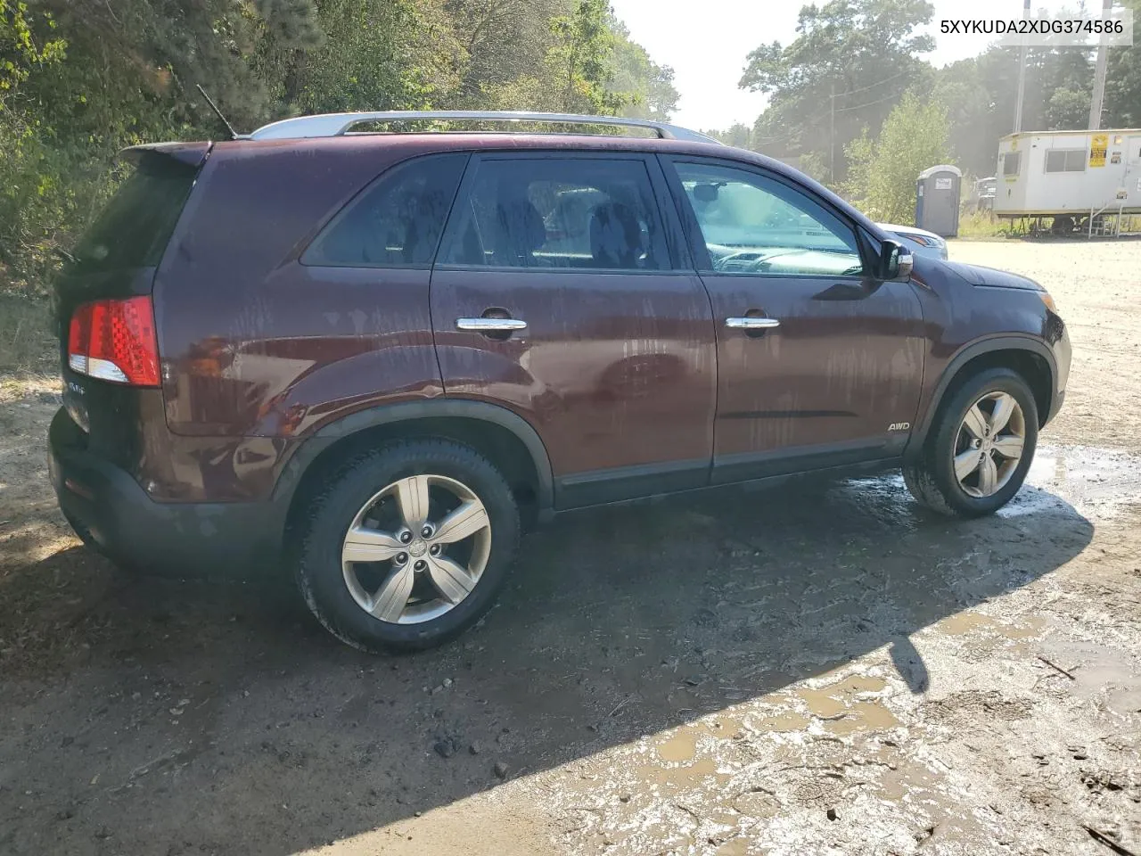 5XYKUDA2XDG374586 2013 Kia Sorento Ex