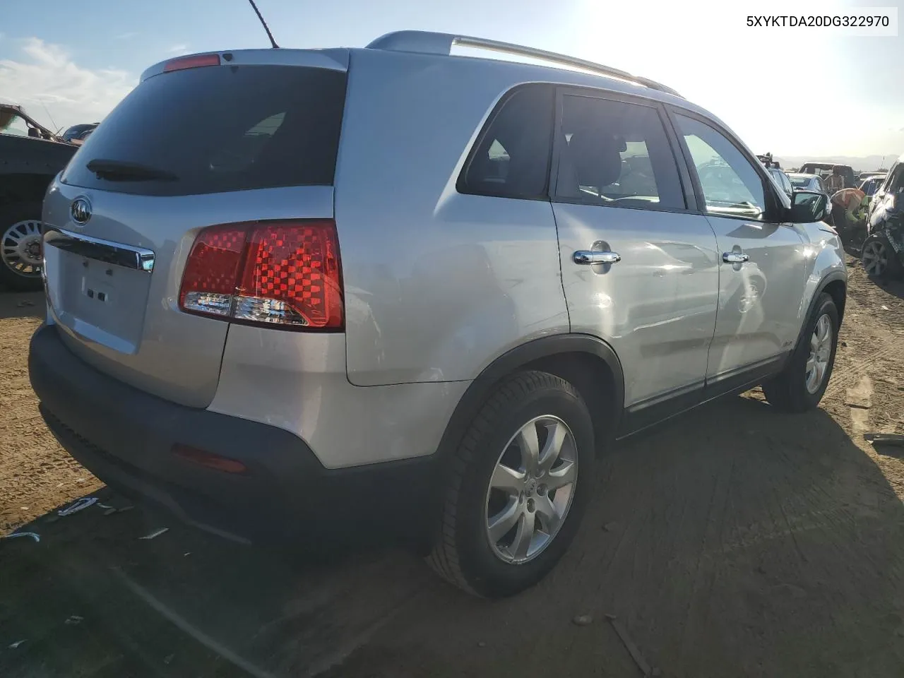 5XYKTDA20DG322970 2013 Kia Sorento Lx