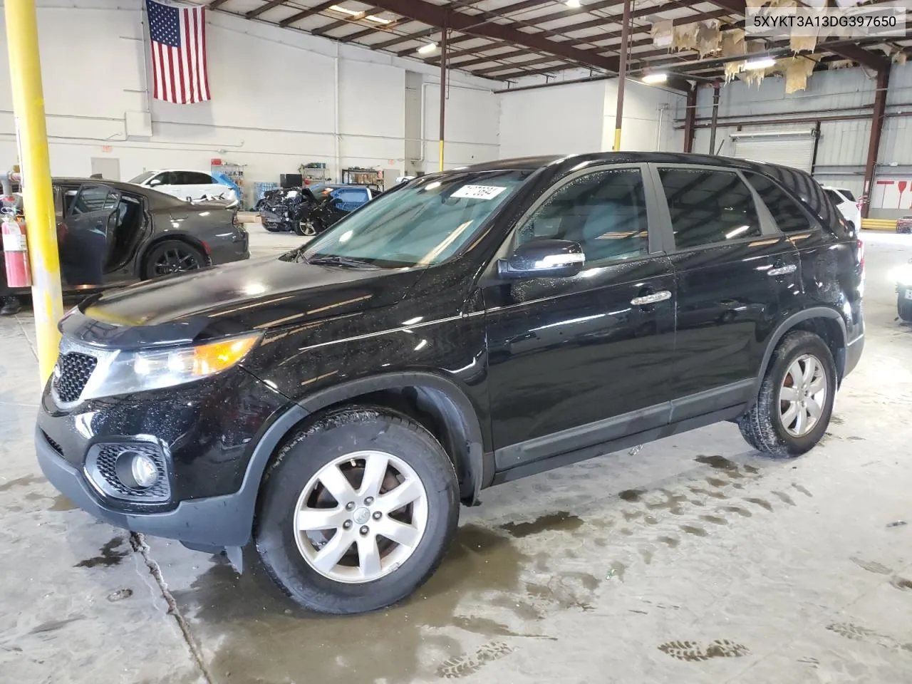 2013 Kia Sorento Lx VIN: 5XYKT3A13DG397650 Lot: 71273694