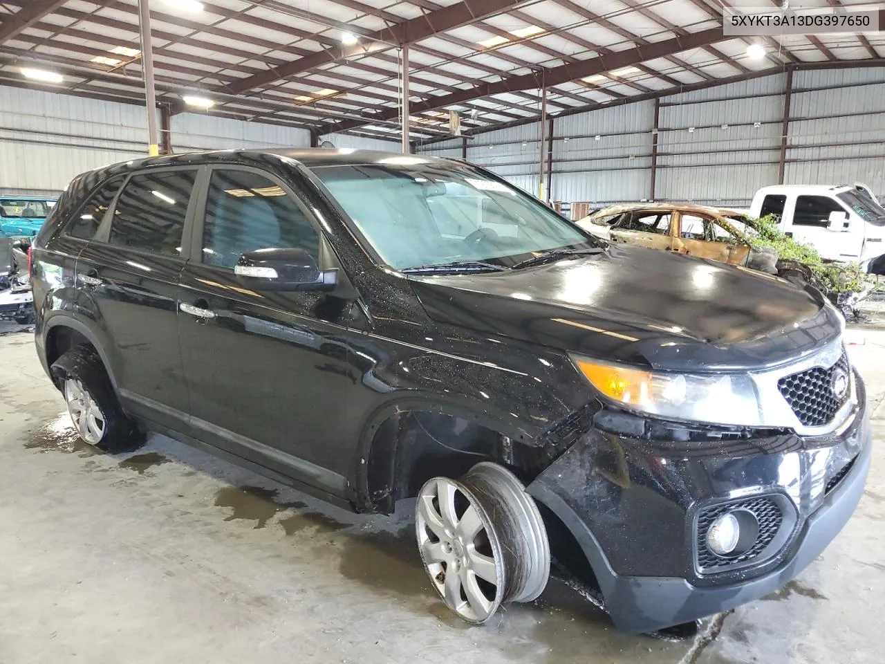 2013 Kia Sorento Lx VIN: 5XYKT3A13DG397650 Lot: 71273694