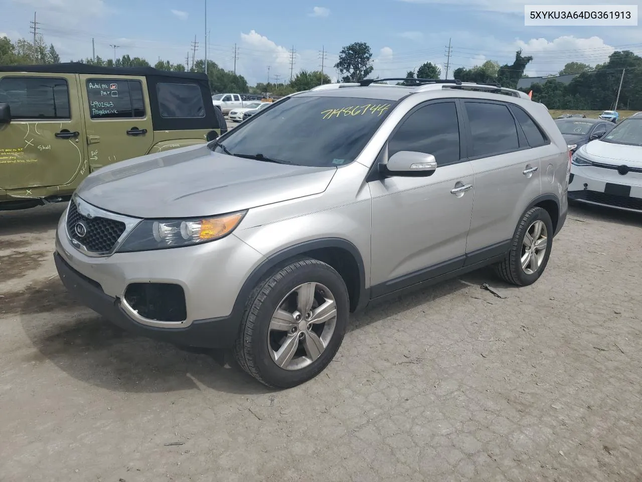 2013 Kia Sorento Ex VIN: 5XYKU3A64DG361913 Lot: 71486744