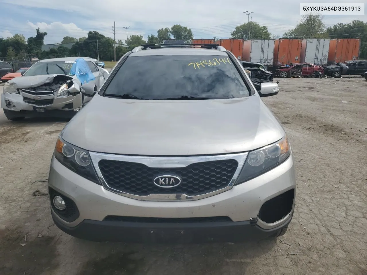 2013 Kia Sorento Ex VIN: 5XYKU3A64DG361913 Lot: 71486744