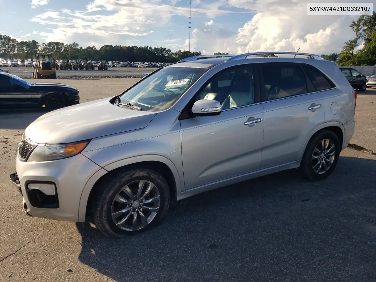 2013 Kia Sorento Sx VIN: 5XYKW4A21DG332107 Lot: 71709024