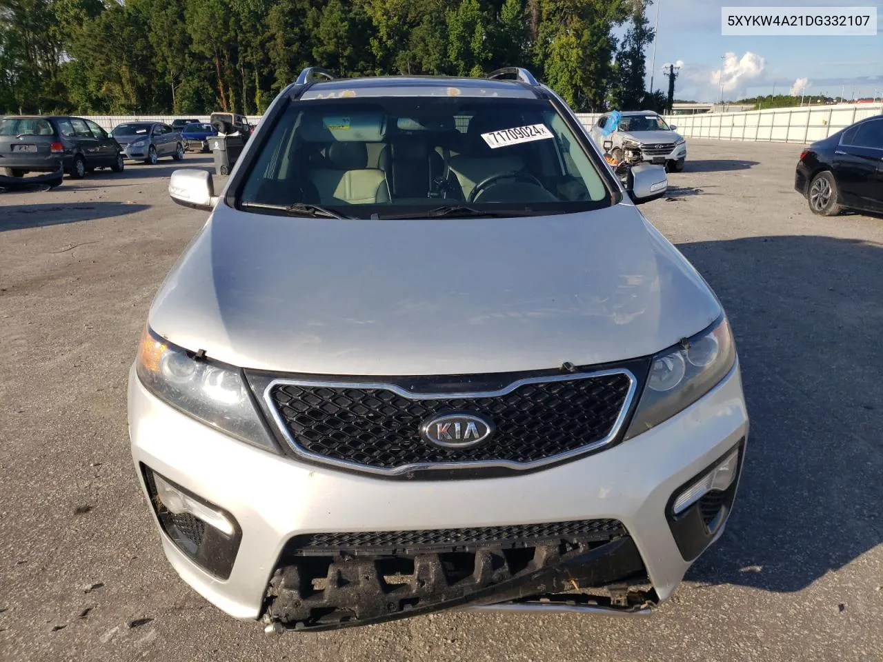 2013 Kia Sorento Sx VIN: 5XYKW4A21DG332107 Lot: 71709024