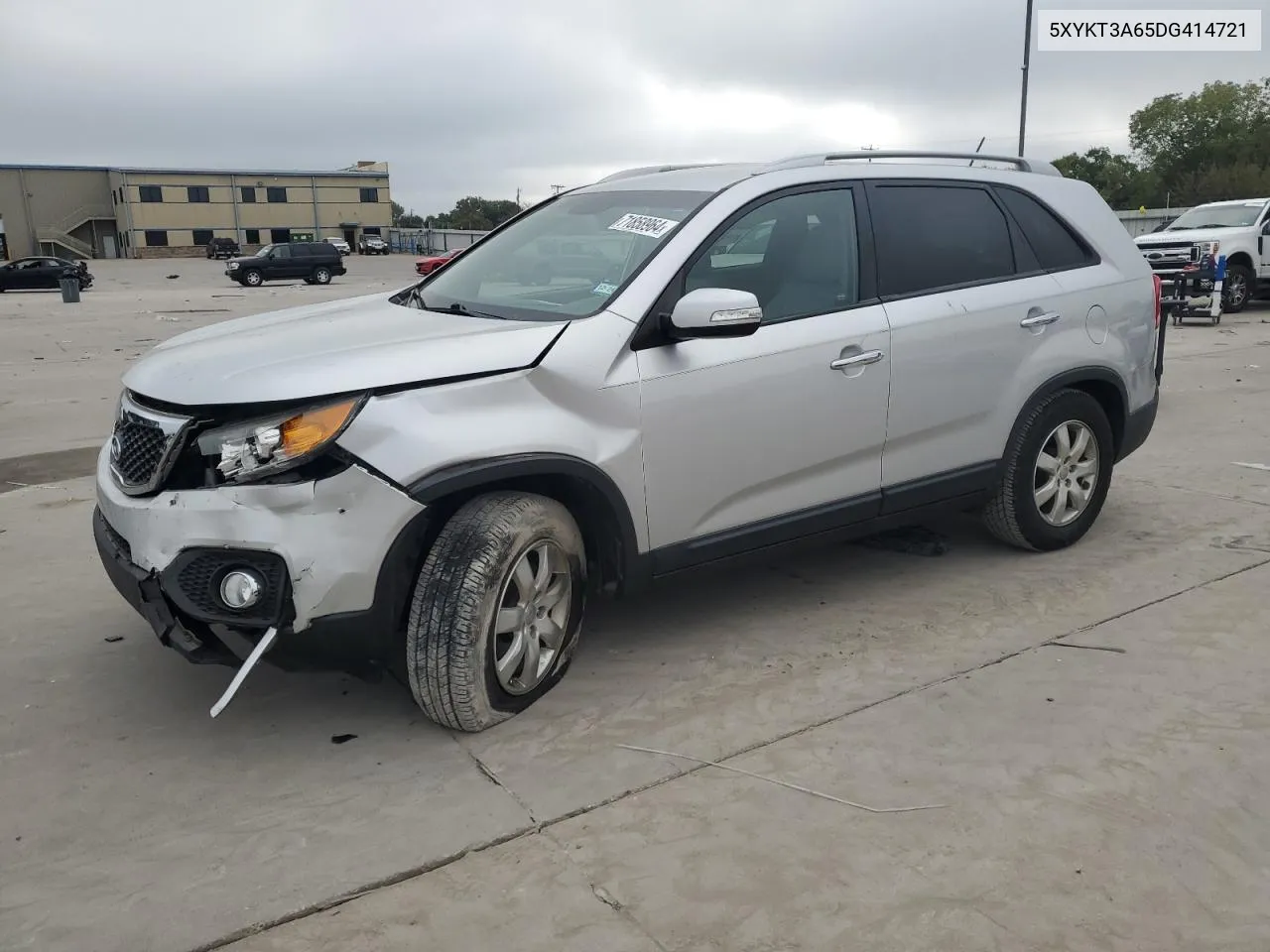 2013 Kia Sorento Lx VIN: 5XYKT3A65DG414721 Lot: 71858964