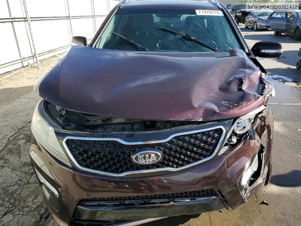 5XYKWDA28DG382437 2013 Kia Sorento Sx