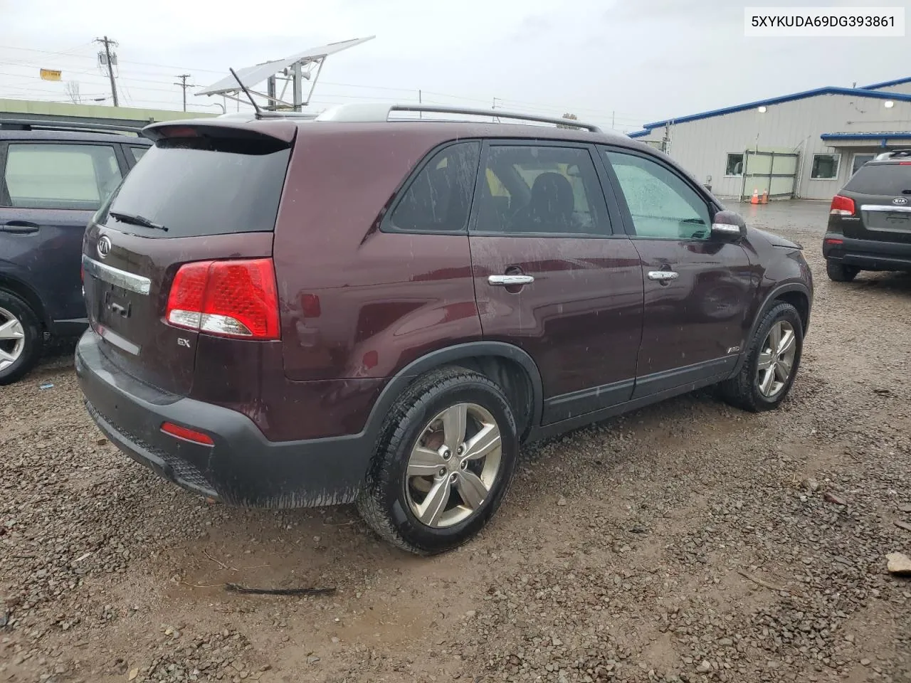 5XYKUDA69DG393861 2013 Kia Sorento Ex