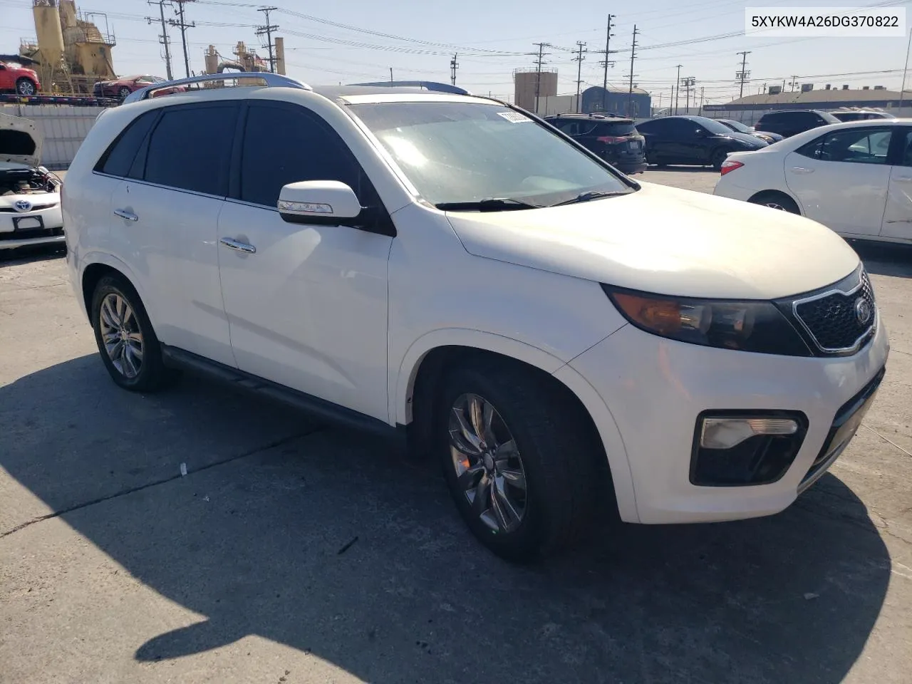 2013 Kia Sorento Sx VIN: 5XYKW4A26DG370822 Lot: 72863024