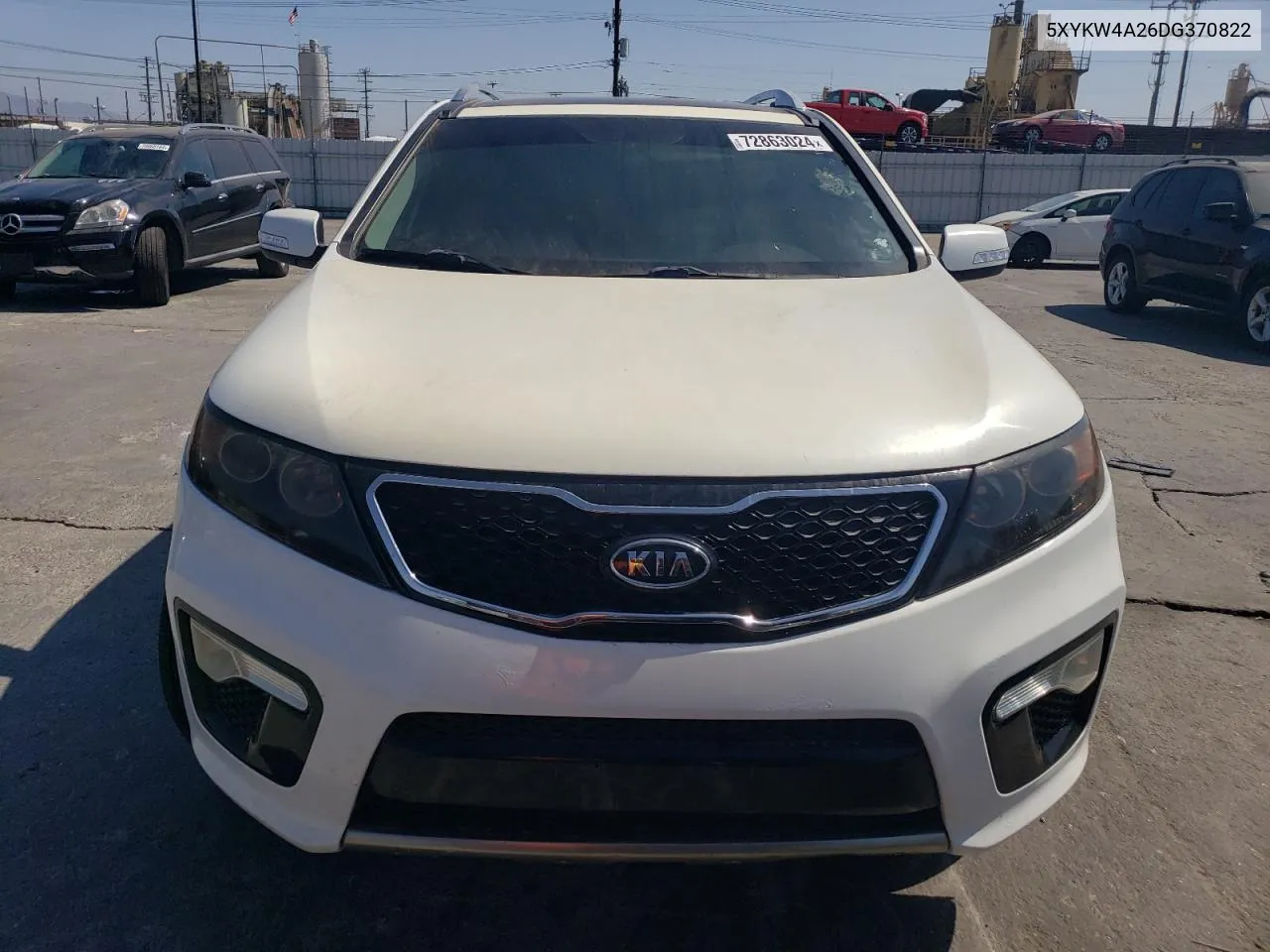 2013 Kia Sorento Sx VIN: 5XYKW4A26DG370822 Lot: 72863024