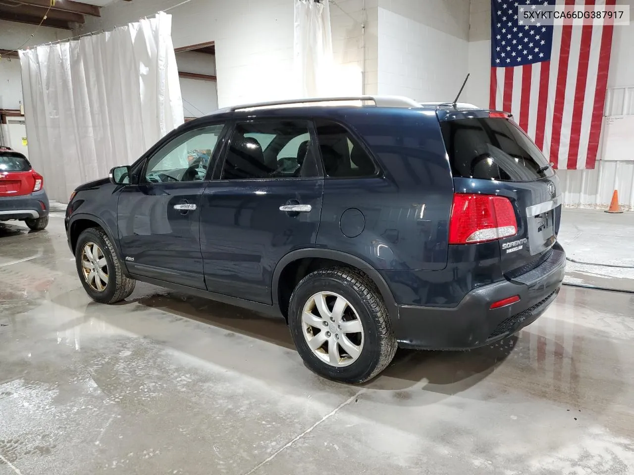 2013 Kia Sorento Lx VIN: 5XYKTCA66DG387917 Lot: 72883194