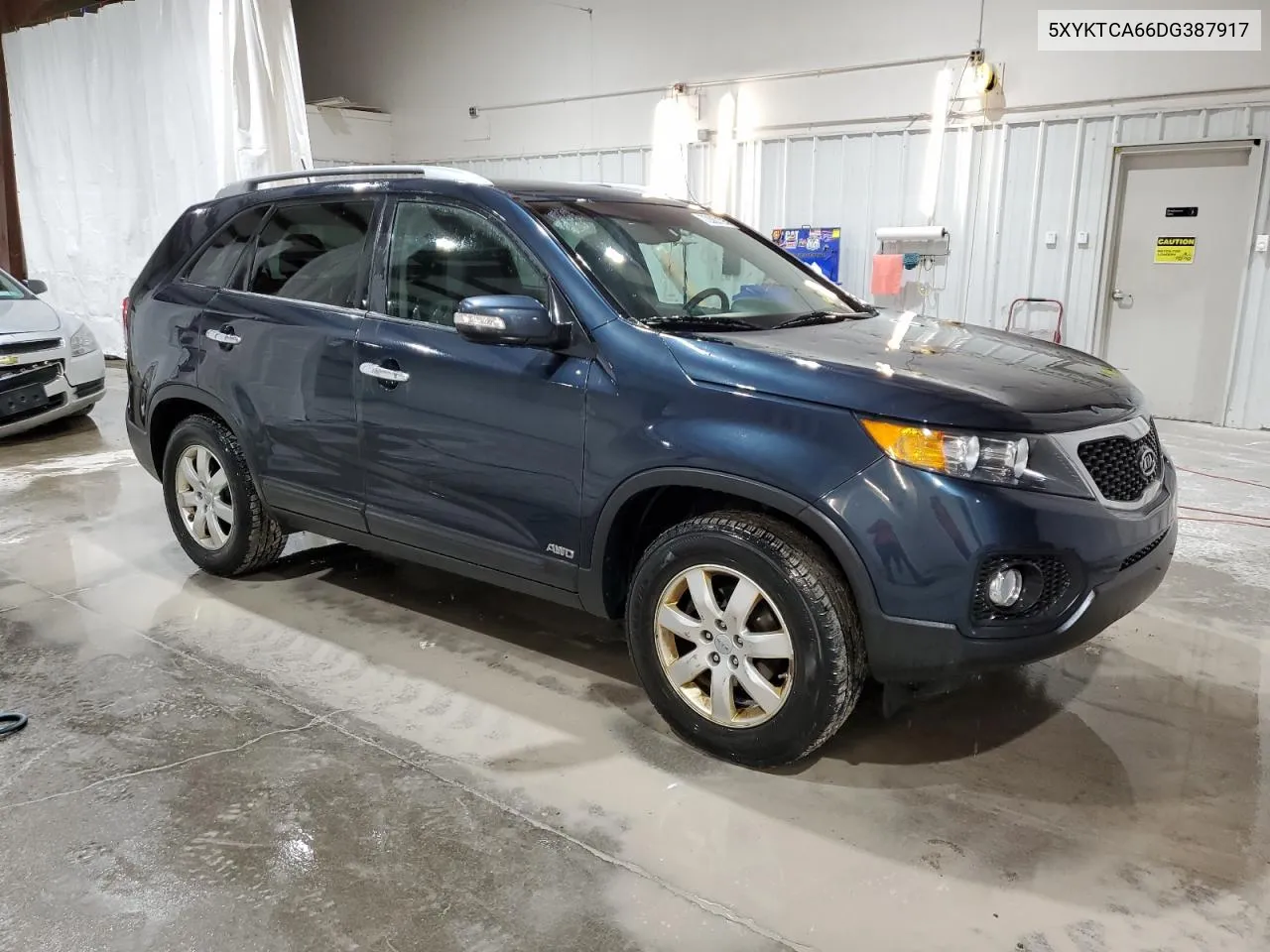 2013 Kia Sorento Lx VIN: 5XYKTCA66DG387917 Lot: 72883194